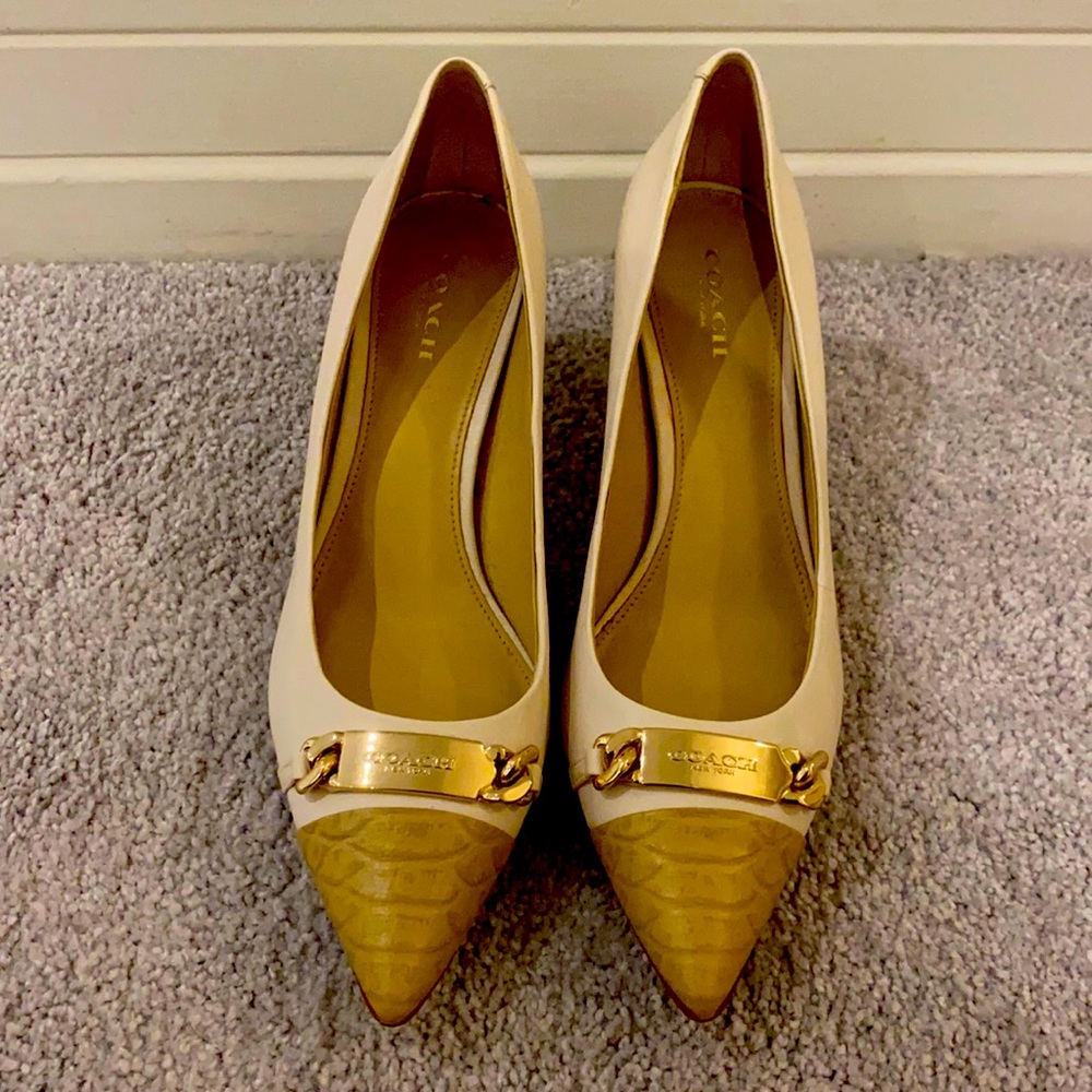 New (never worn) Coach heels
